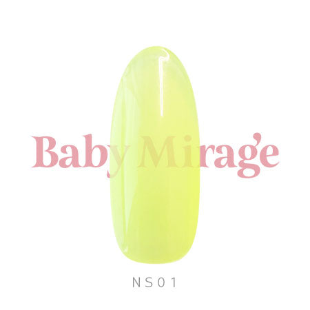Baby Mirage Baby Mirage Calaku NEON SHEER YELLOW NS01 3G