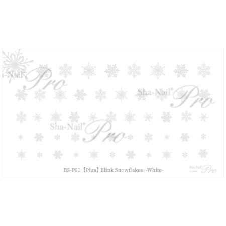 Sha-nail PLUS Brink Snow Flakes White