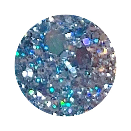 Lily Gel Color Gel KAI Bubble Glitter Collection #BG-06 Space Bubble