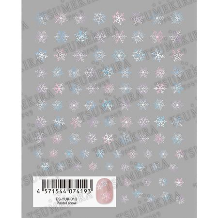 Tsumekira ES (E) Pastel Snow (Pastel Snow) ES -YUK -013