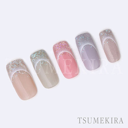 Tsumekira YOSHIKO NANBU Produced Gradient French White NN-NAN-003