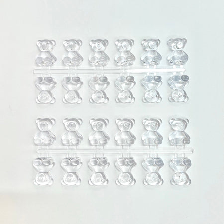 Lily Gel Bear Clear Beads