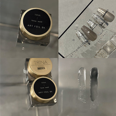 TRINA x Launail Art Foil Black Gel 5g