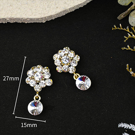 D. nail x Ayaka Shinohara produced Bijou Charm Collection - fleur - gold (clear)