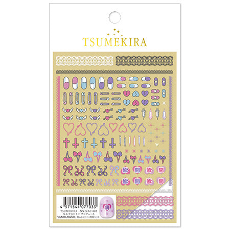 Tsumekira Nakayama Chieko Produced YAMIKAWAII Sickly cute minefield nails NN-NAC-002