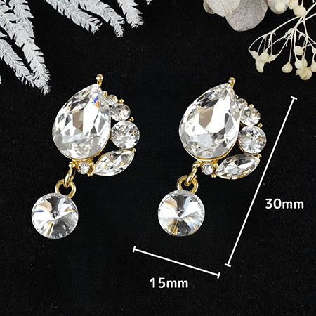 D. nail x Ayaka Shinohara produced Diamond Collection - tiara - gold