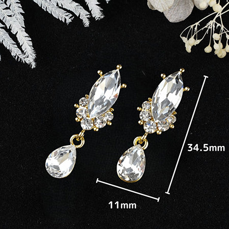 D. nail x Ayaka Shinohara produced Diamond Collection - Tear Drop - Gold