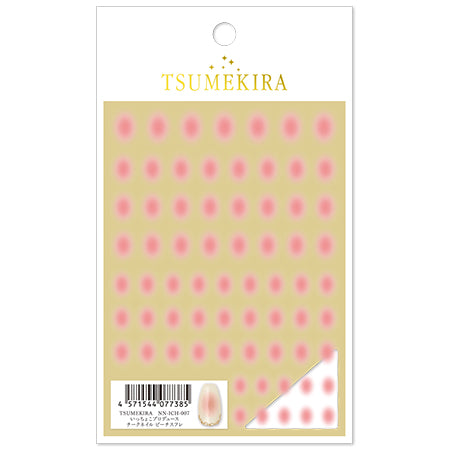 TSUMEKIRA Icchoko Produce Cheek Nail Peach Souffle NN-ICH-007