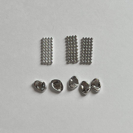 ◆NOVEL P871 Silver material mix Novel Silver Material Mix