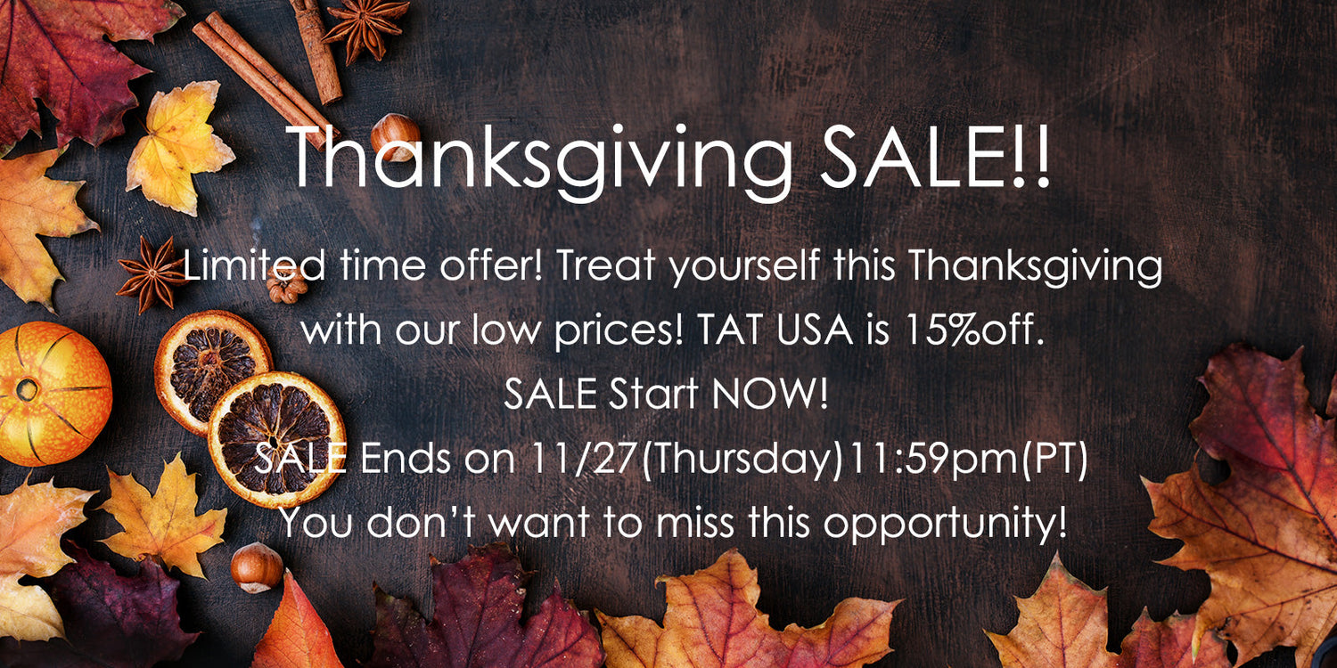 THANKSGIVING SALE!! 15%OFF