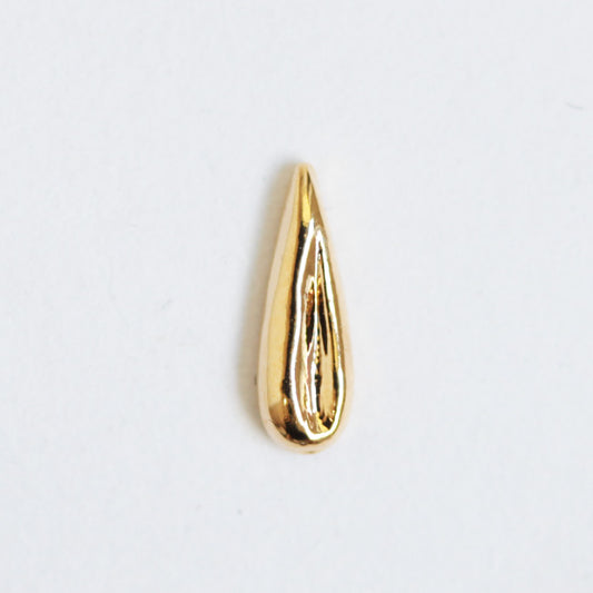 SHAREYDVA Nail Parts Arranged Drop Gold 8P