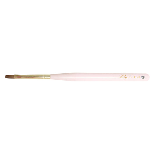 Lily gel gel oval brush