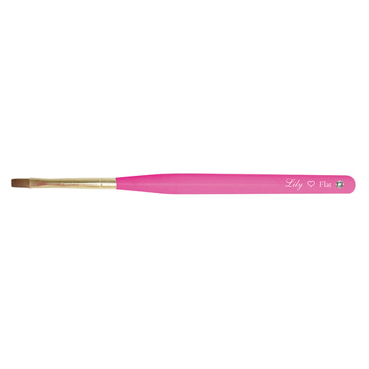 Lily gel gel flat brush