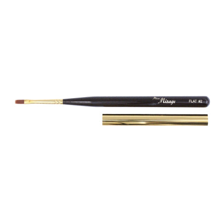 Miss Mirage Gel Brush Flat No. 2 (with cap)