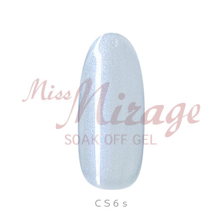 Miss Mirage Soke Off Gel CS6S Clear Stone Moonstone 2.5g