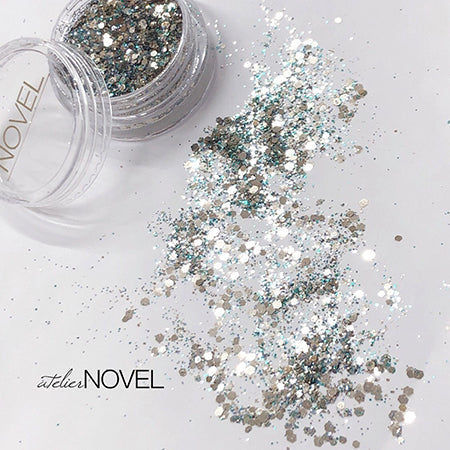 NOVEL AQUA PACIFIC GLITTER 1.7G G16 Novel Aqua Pacific Glitter