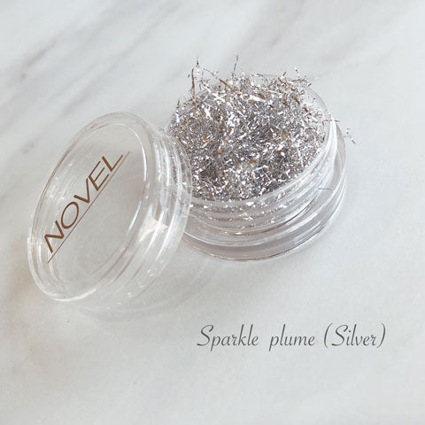 NOVEL SPARKLE PLUME (SILVER) H14 (Novel Sparkle Plum Silver)