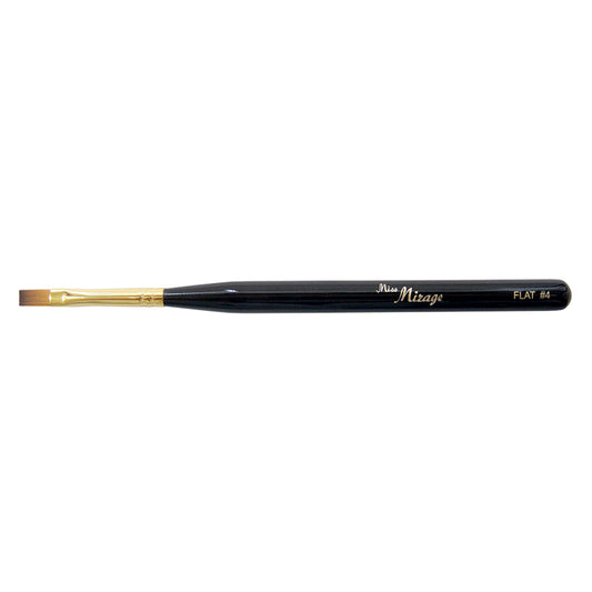 Miss Mirage Gel Brush Flat # 4 (with cap)