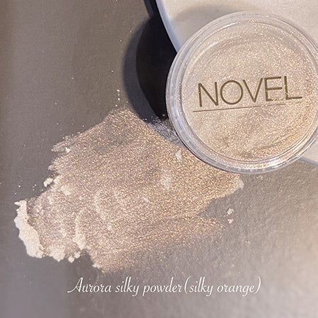 NOVEL AURORA SILKY POWDER SILKY ORANGE 0.8g Novel Aurora Sil key Powder Silky Orange