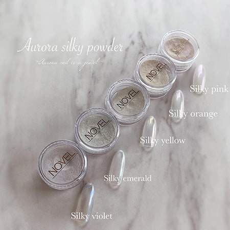 NOVEL AURORA SILKY POWDER 5 color set Novel Aurora Sil Key Powder