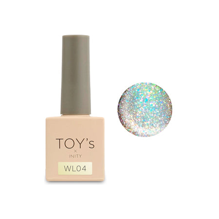 TOY'S x Inity White Light Collection T -WL04 Light Gold 7ml