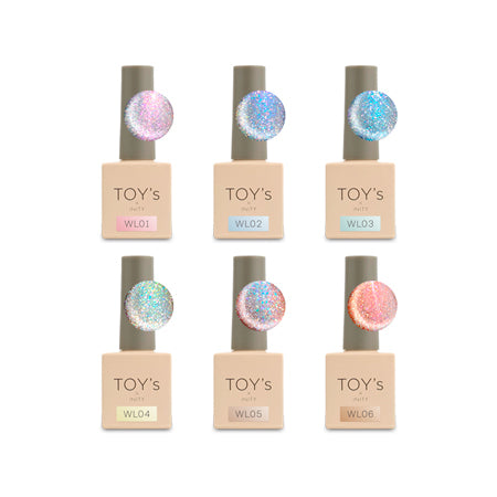 TOY'S x Inity White Light Collection 6 -color set