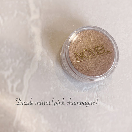 NOVEL DAZZLE MIRROR PINK CHAMPAGNE 0.7g Novel Dazzle Mirror Pink Champagne