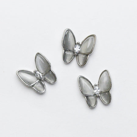 SHAREYDVA Butterfly Parts Gray x Silver 3P