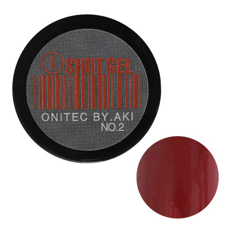 SHAREYDVA ONITEC (Onitech) One -shot gel NO. 2 More Red 2g