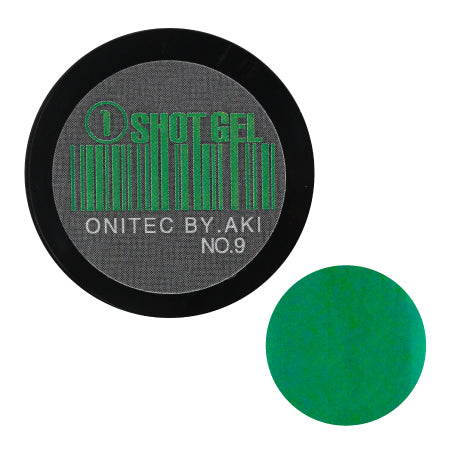 SHAREYDVA ONITEC (Onitech) One -shot gel NO. 9 green 2g