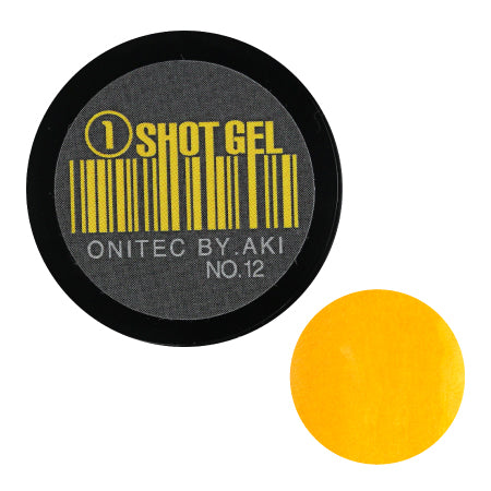 SHAREYDVA ONITEC (Onitech) One -shot gel NO. 12 Moa Yellow 2g