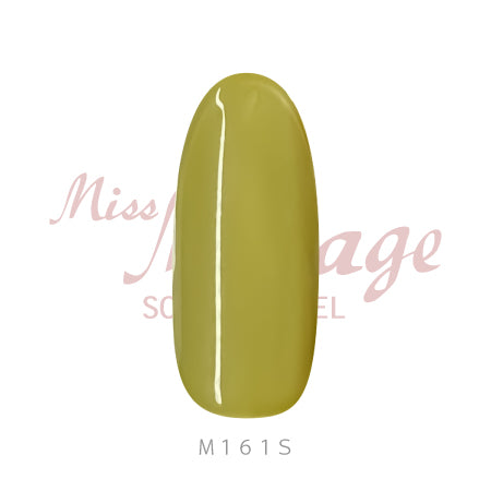 Miss Mirage Soke Off Gel M161S Bohemian Art Elm Green 2.5g