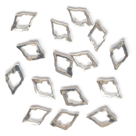 D. NAIL Square Frame Silver 20P