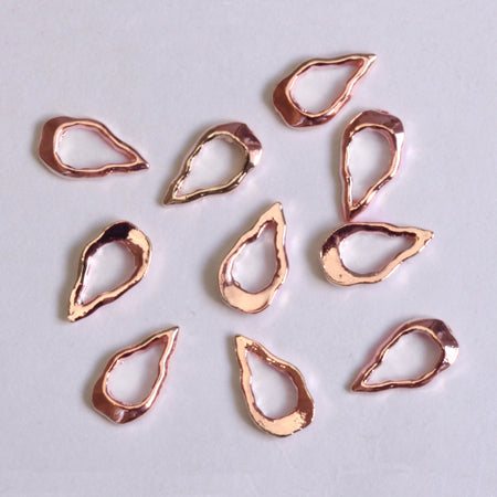 D. Nail Shizuku Frame Pink Gold 20P