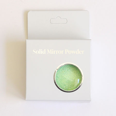 SHAREYDVA Solid Mirror Powder ICE GREEN (Ice Green)