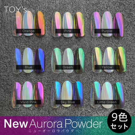 TOY'S x Inity New Aurora Powder 9 -color set T -NAS9