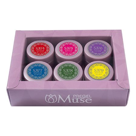 PREGEL Muse Clear Rich 3g x 6 color set