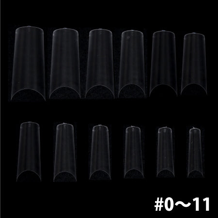 D. Nail Standard tip Clear MIX ( # 0-11) 120p