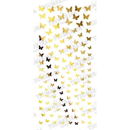 Tsumikira Butterfly Silhouette Gold SG -BSA -101