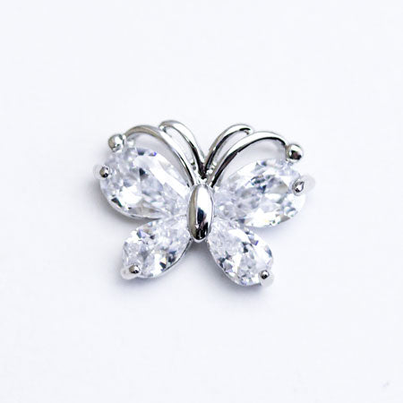 SHAREYDVA Classy Butterfly Silver 3P