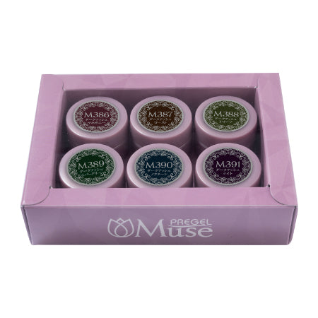 PREGEL Muse Dark Ash Series 3g x 6 Color Set