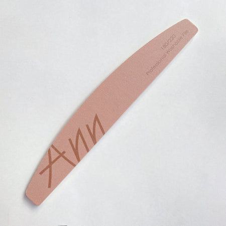 Ann Professional Premium Nail File Moon type 180/220