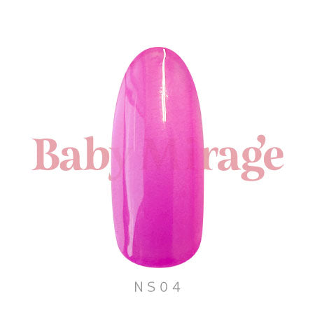 Baby Mirage Baby Mirage Color Jell NEON SHEER PURPLE NS04 3G