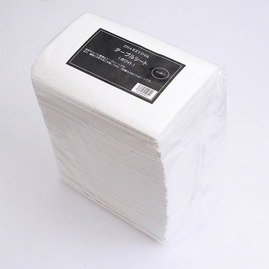 SHAREYDVA Table Sheet White 100 sheets