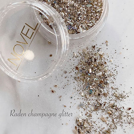 NOVEL RADEN CHAMPAGNE GLITTER Novel Raden Champagne Litter 2.5g