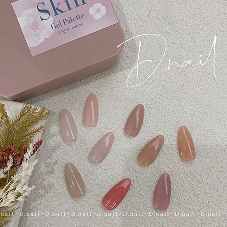 D. NAIL Color Gel Skillel Palette Set