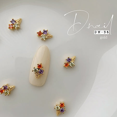 D. NAIL Jewelry Bijou Parts DM -36 Ice