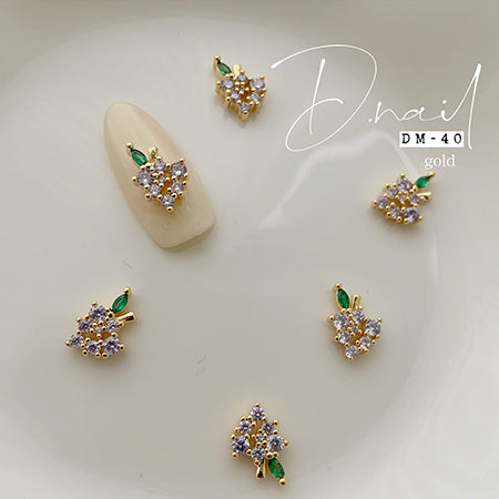 D. NAIL Jewelry Bijou Parts DM -40 Grape