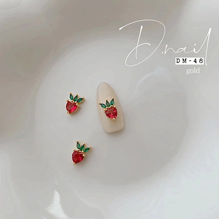 D. NAIL Jewelry Bijou Parts DM -48 Berry