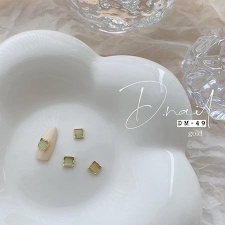 D. NAIL Jewelry Bijou Parts DM -49 Square